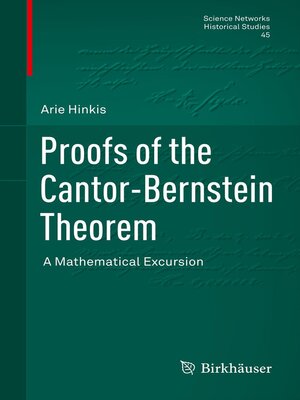 cover image of Proofs of the Cantor-Bernstein Theorem